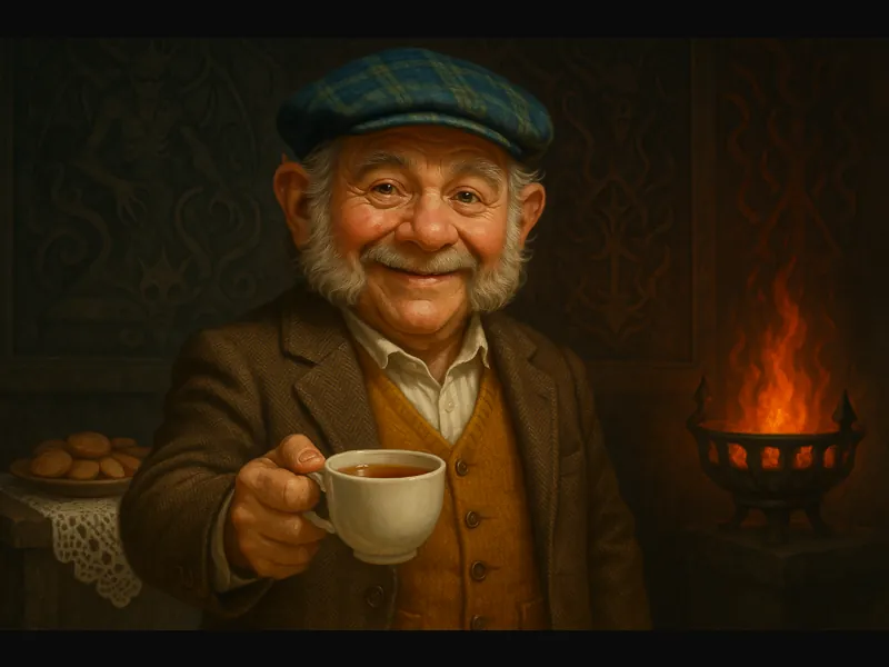 Harold Carnap, halfling warlock