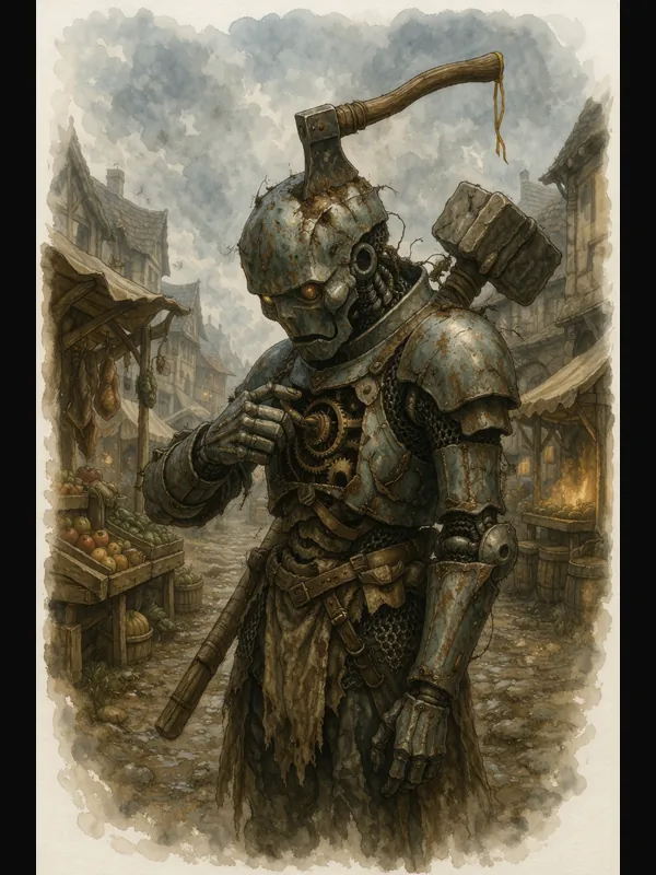 Hatchet, Warforged Battle Master Fighter