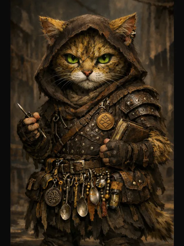Sister Garra, Tabaxi Trickster Cleric