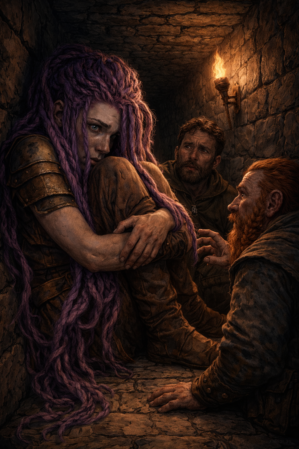 The bravado sounds empty when the walls are closing in